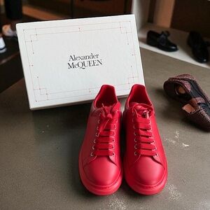 Alexander McQueen Bold Red Sneakers